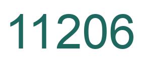 Number 11206 green image