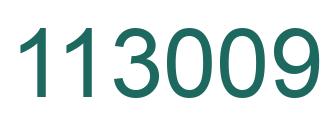 Número 113009 imagen verde