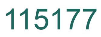 Número 115177 imagen verde