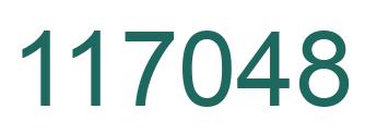 Número 117048 imagen verde