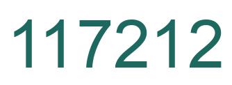 Número 117212 imagen verde