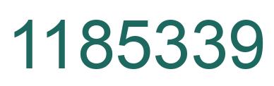 Número 1185339 imagen verde