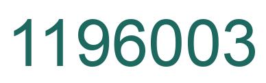 Número 1196003 imagen verde
