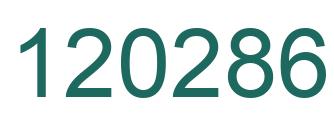 Number 120286 green image