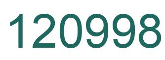 Número 120998 imagen verde