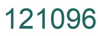 Number 121096 green image