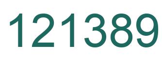 Número 121389 imagen verde