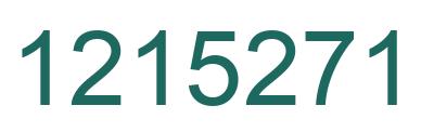 Número 1215271 imagen verde