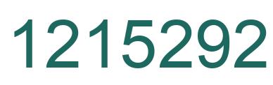 Número 1215292 imagen verde