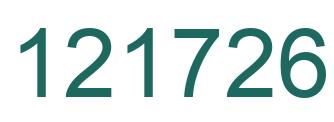 Número 121726 imagen verde