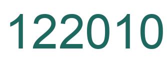 Number 122010 green image