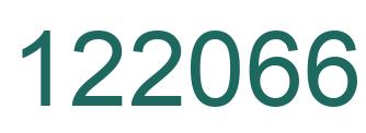 Number 122066 green image