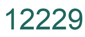 Zahl 12229 grün bild