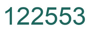 Número 122553 imagen verde