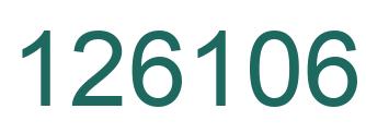 Number 126106 green image