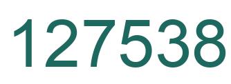 Número 127538 imagen verde