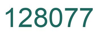 Número 128077 imagen verde