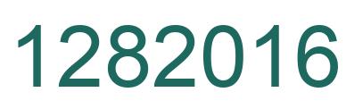 Number 1282016 green image