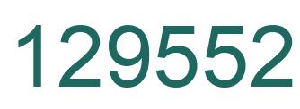Número 129552 imagen verde