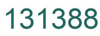 Number 131388 green image