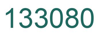 Número 133080 imagen verde