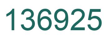 Número 136925 imagen verde