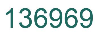 Número 136969 imagen verde