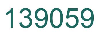 Número 139059 imagen verde