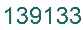Number 139133 green image