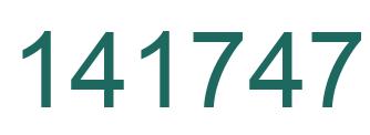 Número 141747 imagen verde