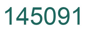 Número 145091 imagen verde