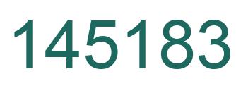Número 145183 imagen verde