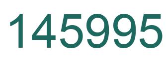 Número 145995 imagen verde