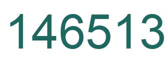 Número 146513 imagen verde