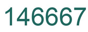 Número 146667 imagen verde
