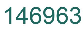 Number 146963 green image