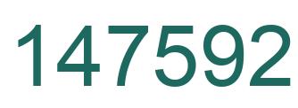 Número 147592 imagen verde