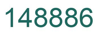 Number 148886 green image