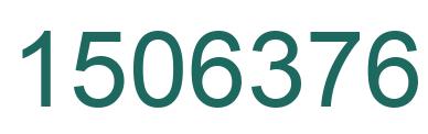 Número 1506376 imagen verde