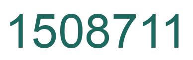 Número 1508711 imagen verde