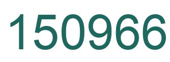 Number 150966 green image