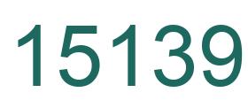 Number 15139 green image