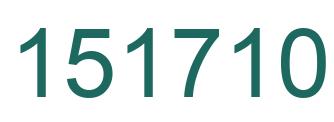 Número 151710 imagen verde