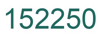 Número 152250 imagen verde