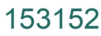 Número 153152 imagen verde
