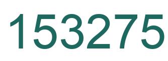 Número 153275 imagen verde