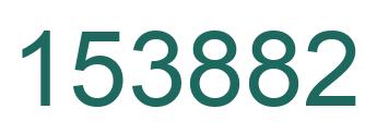 Number 153882 green image