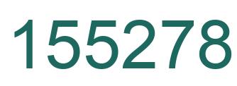 Number 155278 green image