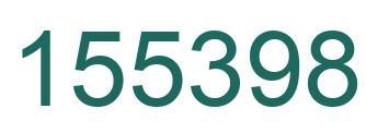Number 155398 green image