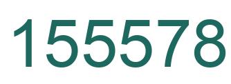 Number 155578 green image